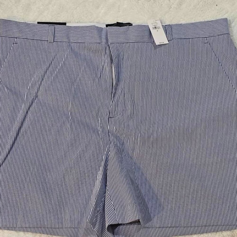 Banana Republic Women's Classic Blue & White Stripe Shorts